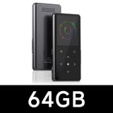Reproductor MP3 AiMoonsa con Bluetooth (Modelo: B27), reproductor de música portátil con altavoz incorporado, disfruta de tu música digital y audiolibros en cualquier momento, incluye radio FM, grabadora, libro electrónico y viene con auriculares